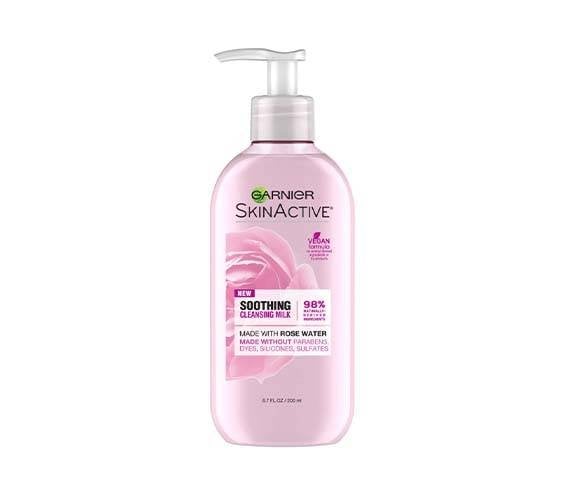 Garnier SkinActive Soothing Milk Face Wash with Rose Water