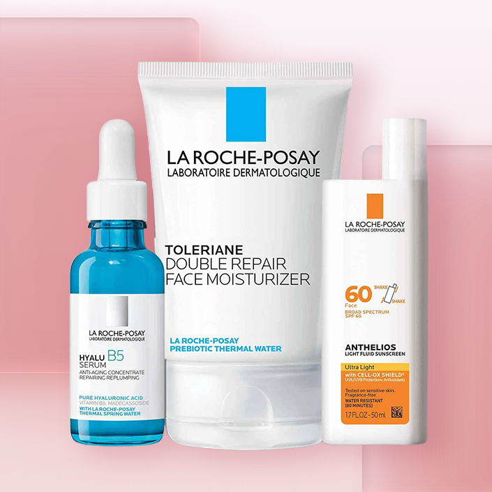 LA ROCHE-POSAY ESSENTIALS SKIN CARE ROUTINE